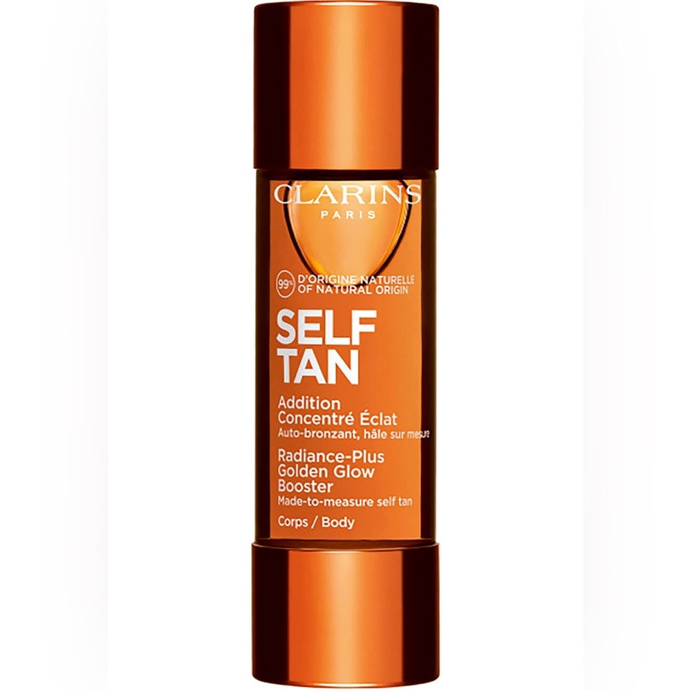 Clarins Self Tanning Body Booster Drops - Radiance + Golden Glow NIB